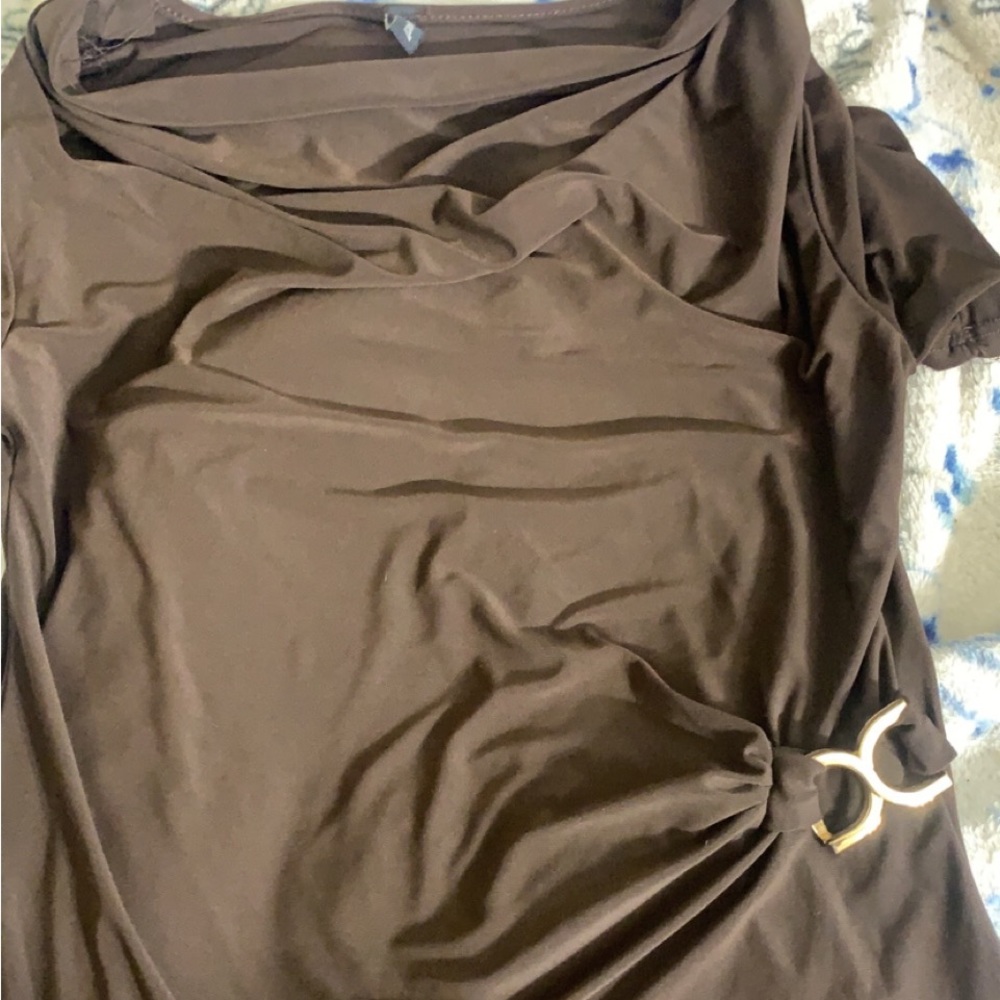 Brown blouse